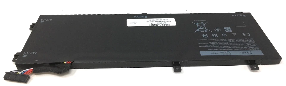 Repuesto V7 para selectas laptops Dell Li-Ion 4912 mAh batería RRCGW-V7 Foto 4 de 4