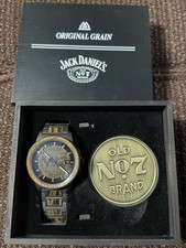 Original Grain Jack Daniels Watch Stainless Steel Made From Whiskey Barrel New