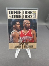 1996-97 Upper Deck Collector's Choice - One on One Jerry Stackhouse, Jim Jackson