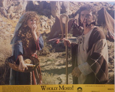 Dudley Moore Laraine Newman Signed Auto Wholly Moses 11 x 14" Lobby Card   COA