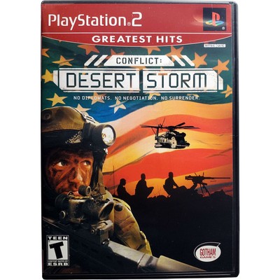 Conflict Desert Storm Greatest Hits - Sony Playstation 2 PS2 Tested 1Y Guarantee