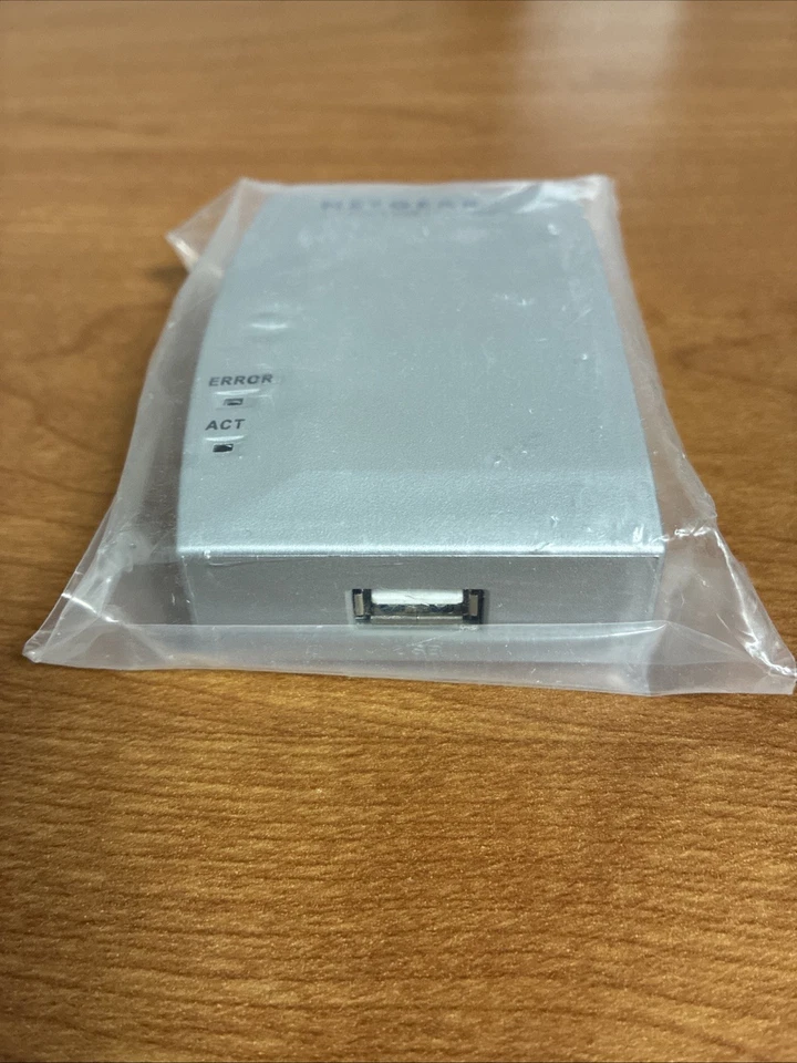 NETGEAR PS121 USB MINI PRINT SERVER - NEW - WITHOUT OEM POWER CORD AC ADAPTER - Image 4 of 4