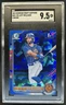 2022 Bowman Draft Sapphire Jett Williams Chrome 1st #BDC-190 Mets SGC 9.5