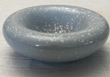 ASSIETTE CREUSE  COUPE EN PORCELAINE DE LIMOGES JAUNE DE CHROME COQUET BUBBLE /B