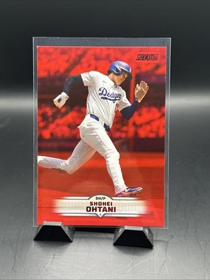 2025 Topps Stadium Club Shohei Ohtani Red Parallel