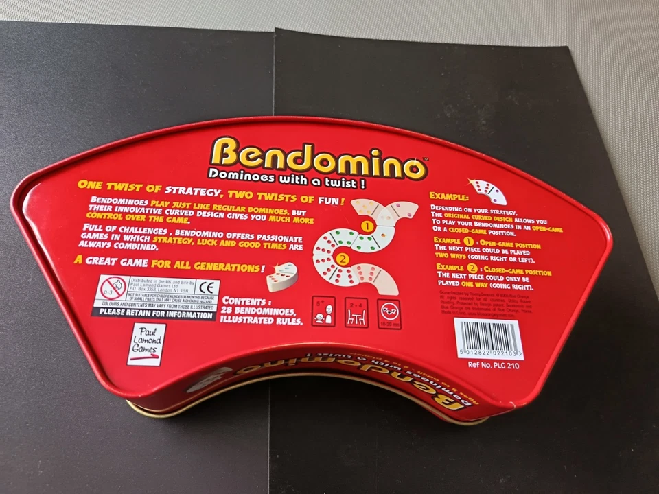 Bendomino -Dominoes With A Twist  - Paul Lamond Games - Image 3 of 3