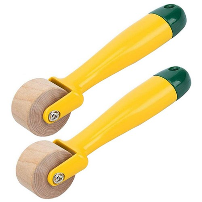 #ad 2 PCS Quilting Seam Roller Sewing Wallpaper Pressure Edge Home Decoration $17.67