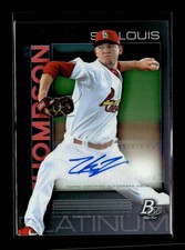 2020 Bowman Platinum #TOP-69 Zack Thompson Top Prospect Autographs