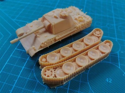 3d Printed 1/35/72 German Panther Chassis Series Light Tank  Kit