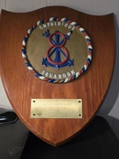 1968 VINTAGE AMPHIBIOUS SQUADRON 8 PLAQUE US NAVY COLLECTIBLE RARE VIETNAM