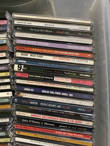 JAZZ CD LOT 66 TITLES BOP SMOOTH BIG BAND VOCAL CONTEMPOARY READ DESCRIPTION - Foto 5 di 5