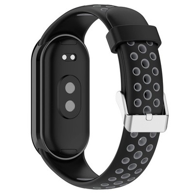 Bracelet with Xiaomi Mi Band 8 Fitness Bracelet, Strap Silicone, -Tone Design...