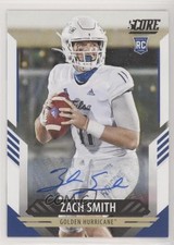 2021 Score Rookies Signatures Zach Smith #317 Auto 2qw