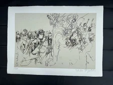 FELIKS TOPOLSKI RA Rehearsal London Symphony Orchest Ltd Ed SCREENPRINT 123/200
