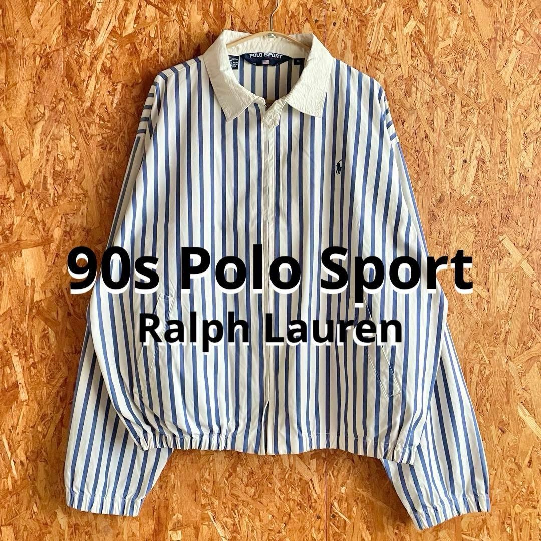 POLO SPORT Ralph Lauren Vintage Striped Swing Top XL Men