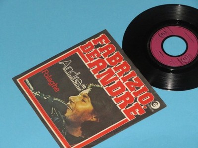 Fabrizio De Andre 7'' Andrea 1978 TOP