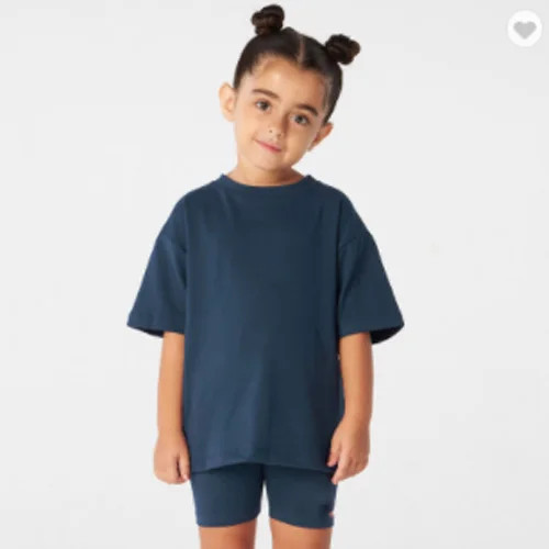 Baby Mädchen Kleidung 2-teiliges Set Kurzarm Baumwolle T-Shirt + Shorts Sportbekleidung - Bild 24 von 35