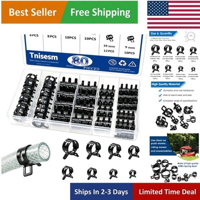 High-Quality 80pcs Hose Clamps Set - Precision Design for Secure Connections