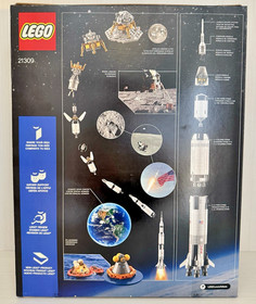 LEGO 21309 - NASA APOLLO SATURN V - SPACE Theme - RETIRED - NEW & SEALED
