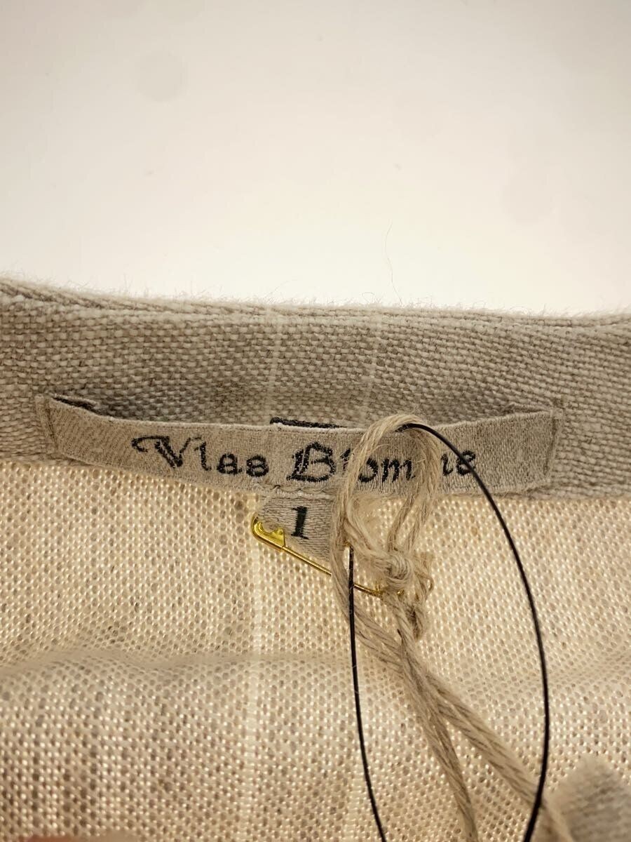 Giacca Vlas Blomme altra 1 lino righe beige 13102022 usata