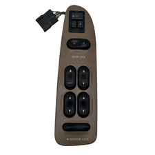 1998 99 00 2001 Lincoln Navigator Front Left Driver Master Window Switch Oem Tan