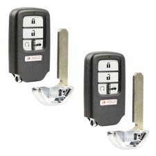 2 For 2016 2017 2018 Honda Civic Keyless Smart Prox Remote Car Key Fob KR5V2X