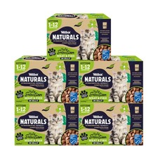 Webbox Naturals Complete Kitten (1-12 Months) Wet Cat Food 60 x Meat & Fish in
