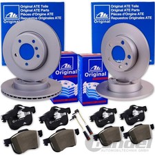 ATE BREMSSCHEIBEN + BEL&Auml;GE VORNE + HINTEN f&uuml;r MERCEDES E-KLASSE C207 A207 W207