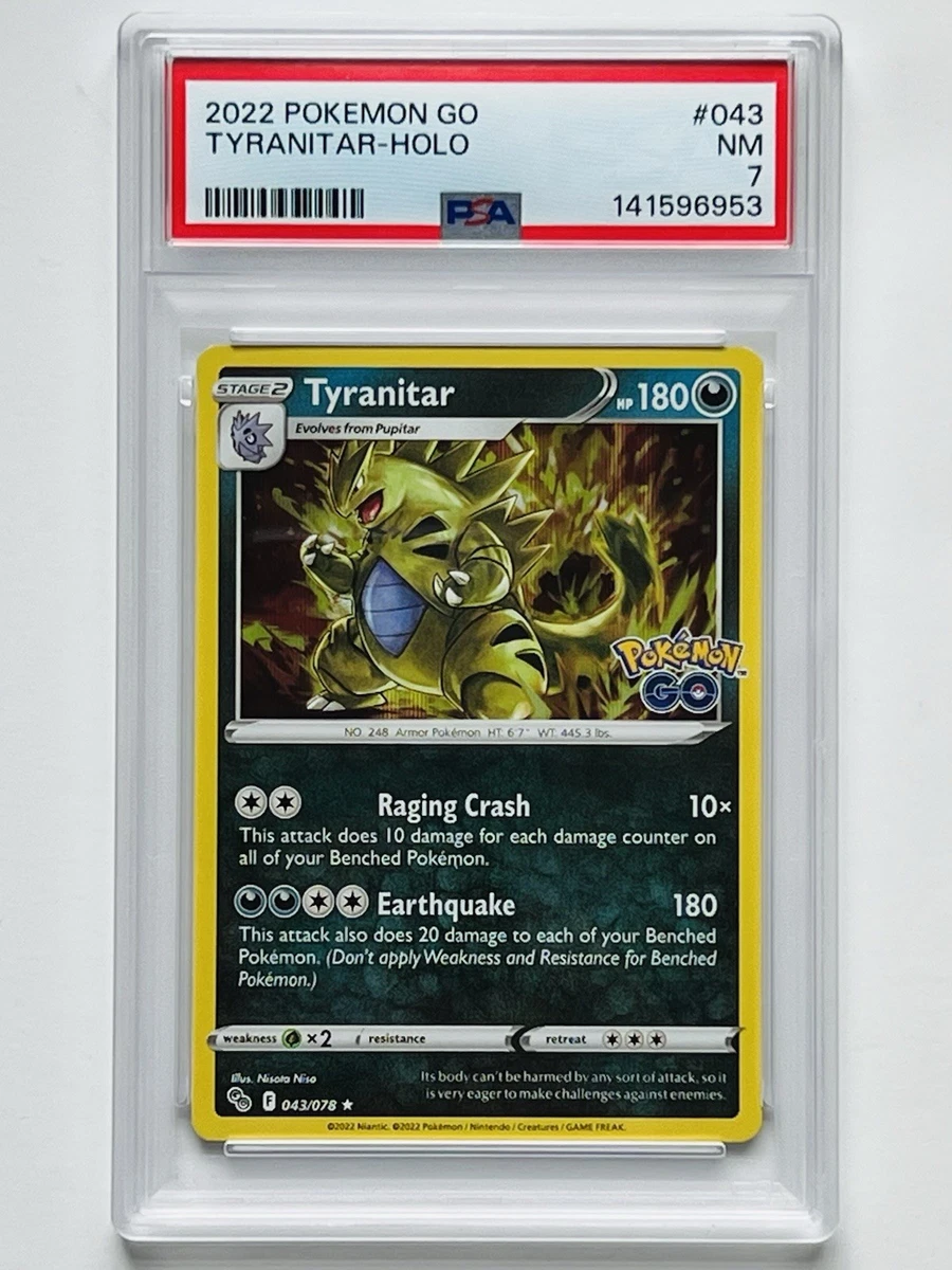 Tyranitar 043/071 S10b: Pokmon GO for sale | eBay Tyranitar 043/071 S10b: Pokmon GO for sale | eBay