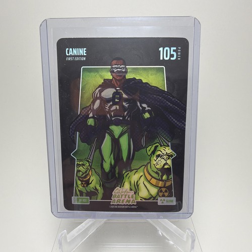 2026 Bo Jackson Battle Arena Canine- Kenneth Walker III Battlefoil Glow #BF-103