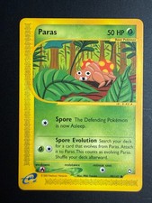 Paras 99/147 Non Holo Pokemon Card Aquapolis Set