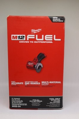 New Milwaukee FUEL 2522-20 M12 Compact 3'' Cut Off Tool Saw