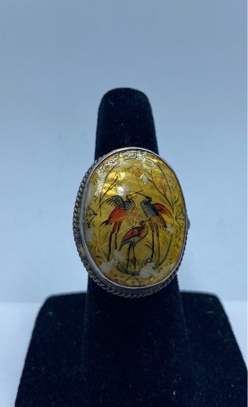 Sterling Silver Assorted Ring/Earring Jewelry Bun… - image 6