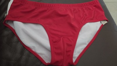 Vintage Burberry London Mens  Speedo Swimsuit Briefs  Size L