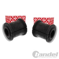 2X febi 19Mm Stabilager Hinten Passend FüR Chrysler PT Links+Rechts