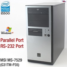 Pc Ordinateur Msi G31Tm-P35 Ms-7529 Parallel Lpt Rs-232 2Go 160Go Windows Xp