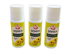 Dr. Sanna Arnica Roll-On with Eucalyptus Oil  3 oz Each  Pack of 3