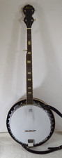 Antares 5-String Banjo ABJ 336 - 1980's - Japan - Resonator - Hard Shell Case -