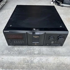 Sony CDP-CX355 300 CD Changer Carousel Mega Storage CD Player, No Remote, Tested