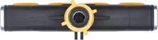 65135AMZ 4 Way Lever Flow Through Valve Connector Bundle, Yellow, Black