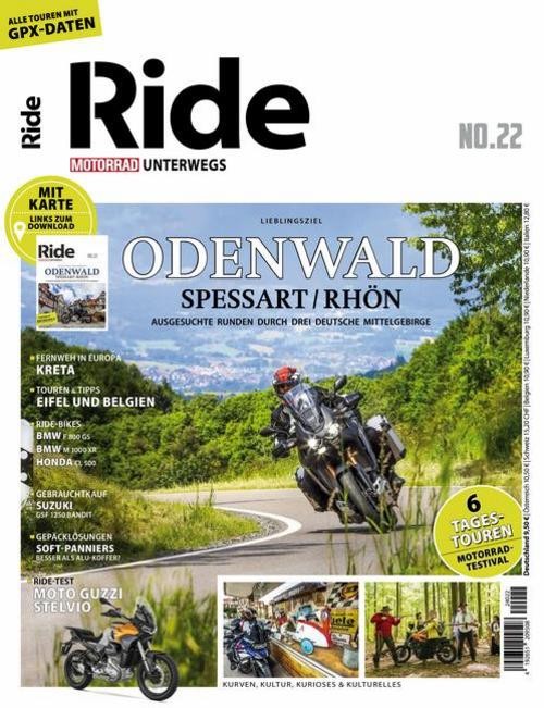RIDE - Motorrad unterwegs, No. 22: Odenwald/Spessart/Rhön - Bild 3