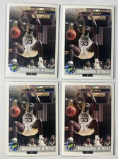 Lot of 4 Shaquille O'Neal 1992-93 Classic Draft Picks Rookie Card #1 RC - Read