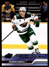 2023-24 Upper Deck Young Guns Damien Giroux Rookie Minnesota Wild #452