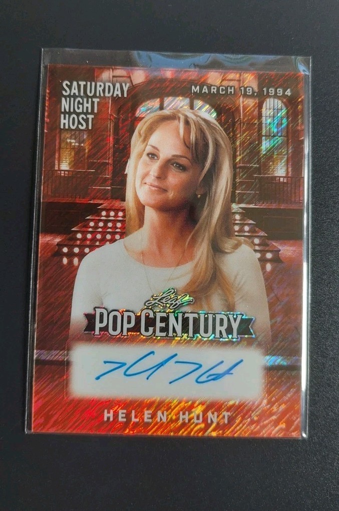 【1/1】 Leaf POP CENTURY ELIZABETH OLSEN 2024 Leaf Pop Century Elizabeth Olsen HEROGRAPHICS AUTO #1/1