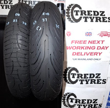 Michelin Road 4   160/60/17 &120/70/17 Motorcycle Tyres Partworn E18