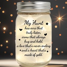 Gifts for Aunt , Christmas Gifts from Husband Daughter Son, Birthday Women Wife