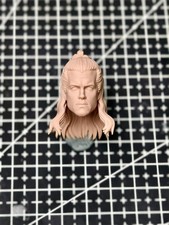 1/12 1/6 Unpainted Ryan Reynolds Movie Head Carved Model Toys