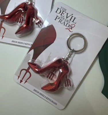 The Devil Wears Prada 2 Movie High heels Miranda Andy Keychain