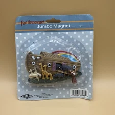 Vintage 1996 Fine Housewares Artmark Noah’s Ark Magnet