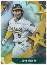 2025 Topps Series 2 Jacob Wilson #SMLB-31 Stars of MLB (RC) - Athletics